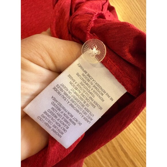 Callaway Mens Opti-Dri Red & Black Colorblock Polo Shirt - Picture 7 of 7